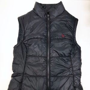 Jack Wills Gilet Puff Vest, Woman’s size 2, Navy